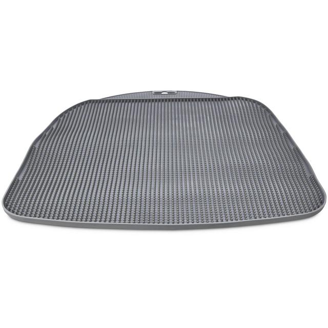 So Phresh Flexible Cat Litter Mat in Grey, 17" L x 14" W