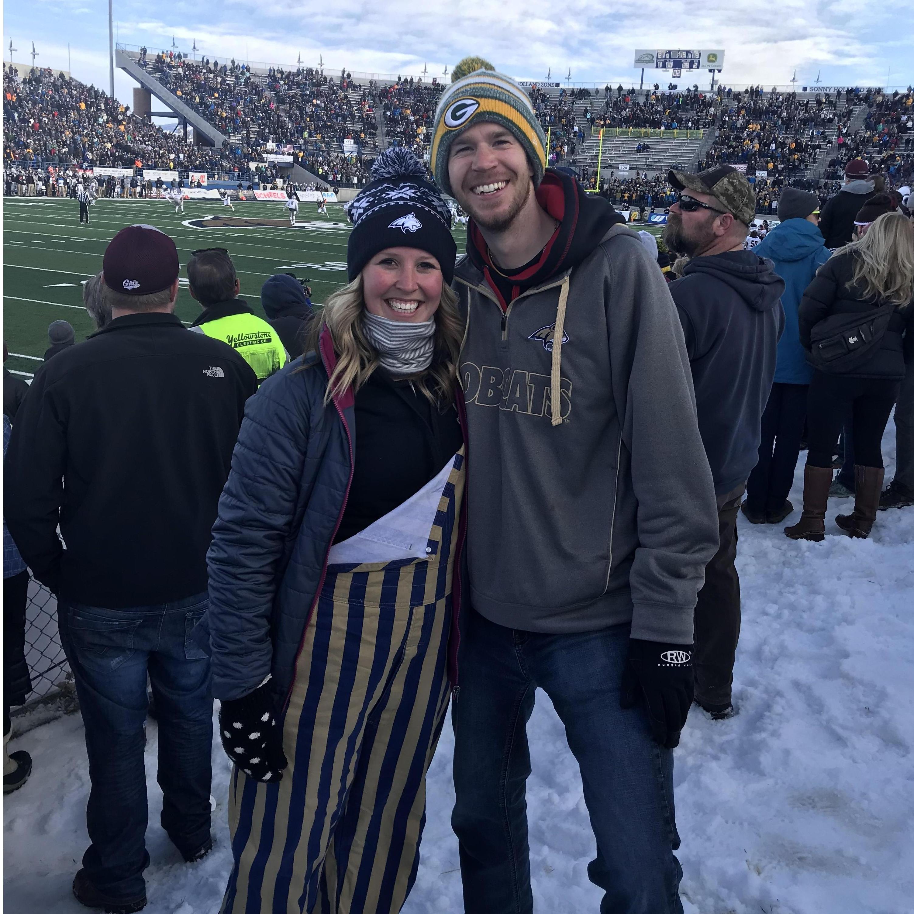 A cold Bobcat game!!