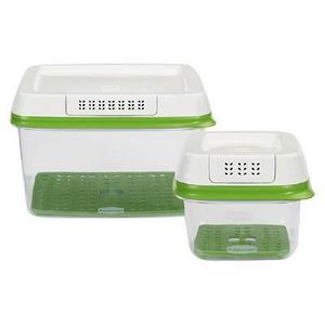 Rubbermaid® FreshWorks Produce Saver - 2 Piece Set