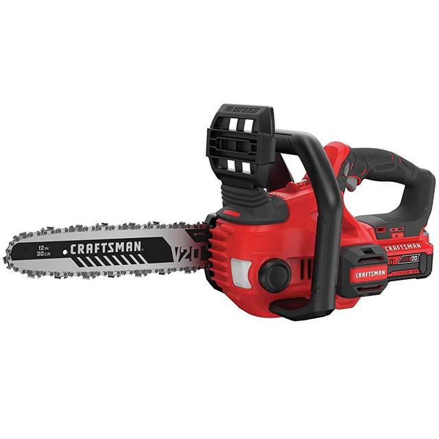 CRAFTSMAN V20 Cordless Chainsaw, 12-Inch (CMCCS620M1)