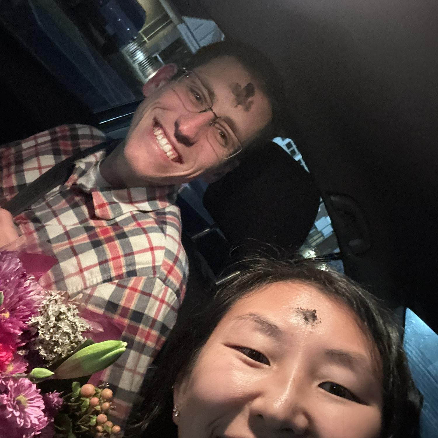 Ash Wednesday and Valentine’s Day 2/14/24
