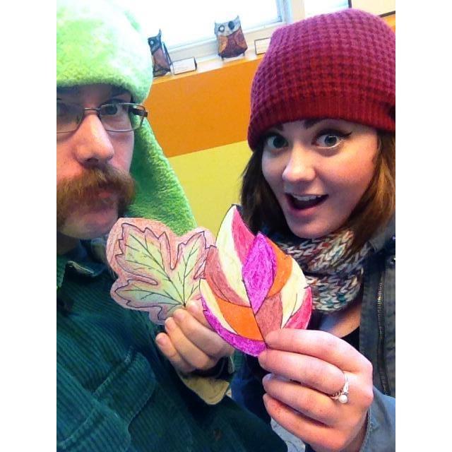 Kevin and my "first-second" date, our first photo together ever.