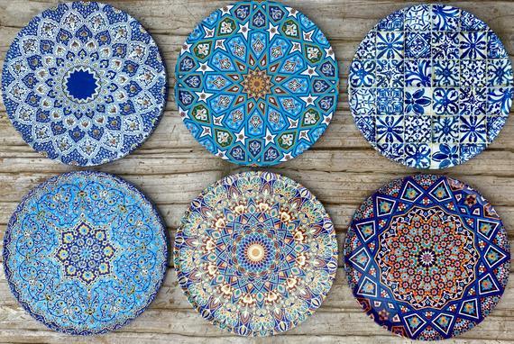 Set of 6 Drink Coasters