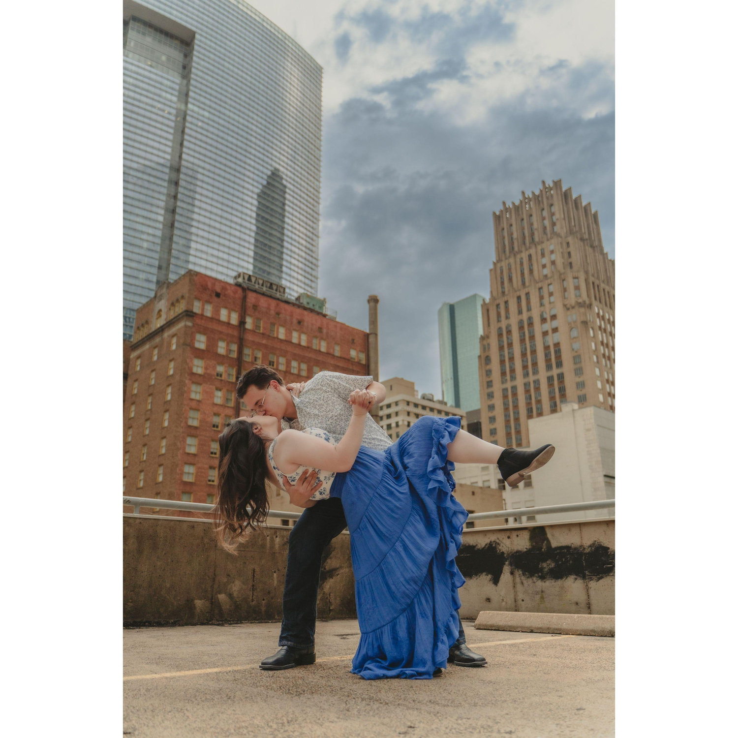 Bre's favorite picture from their engagement photos