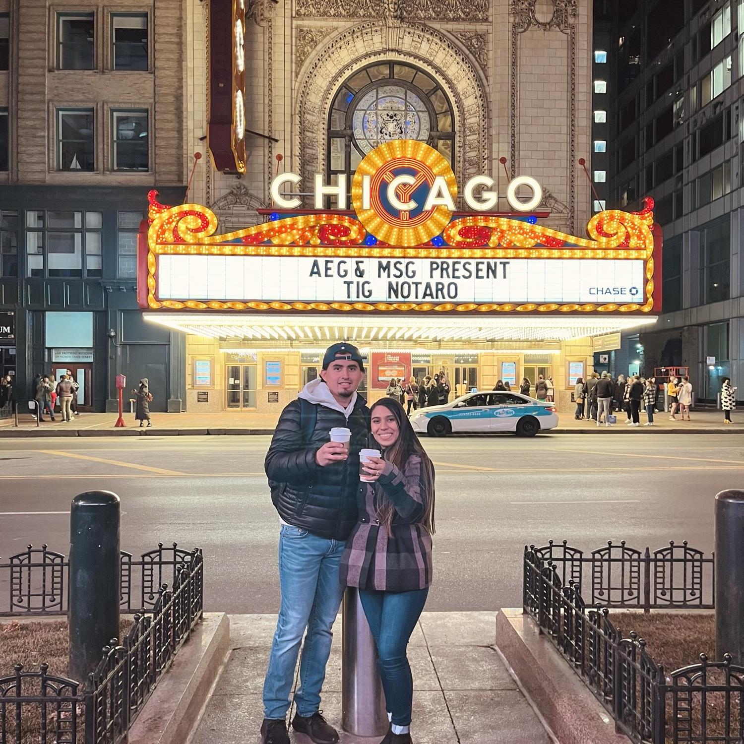 Nuestro primer viaje juntos a Chicago! <3