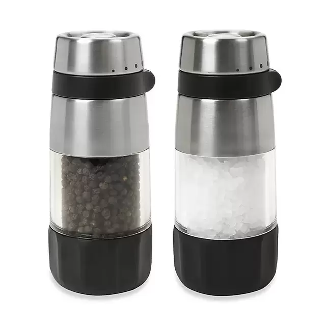 OXO Good Grips® Mess-Free Pepper Grinder Set