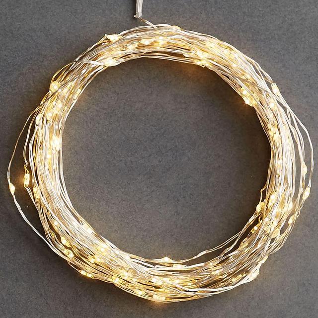 Mini Led String Lights, Silver - 50 Ft