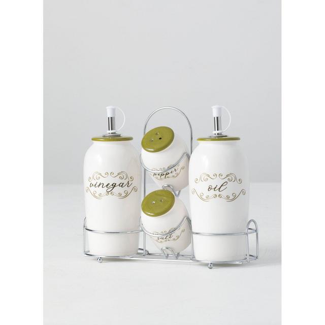 Herb 4 Piece Condiment Set