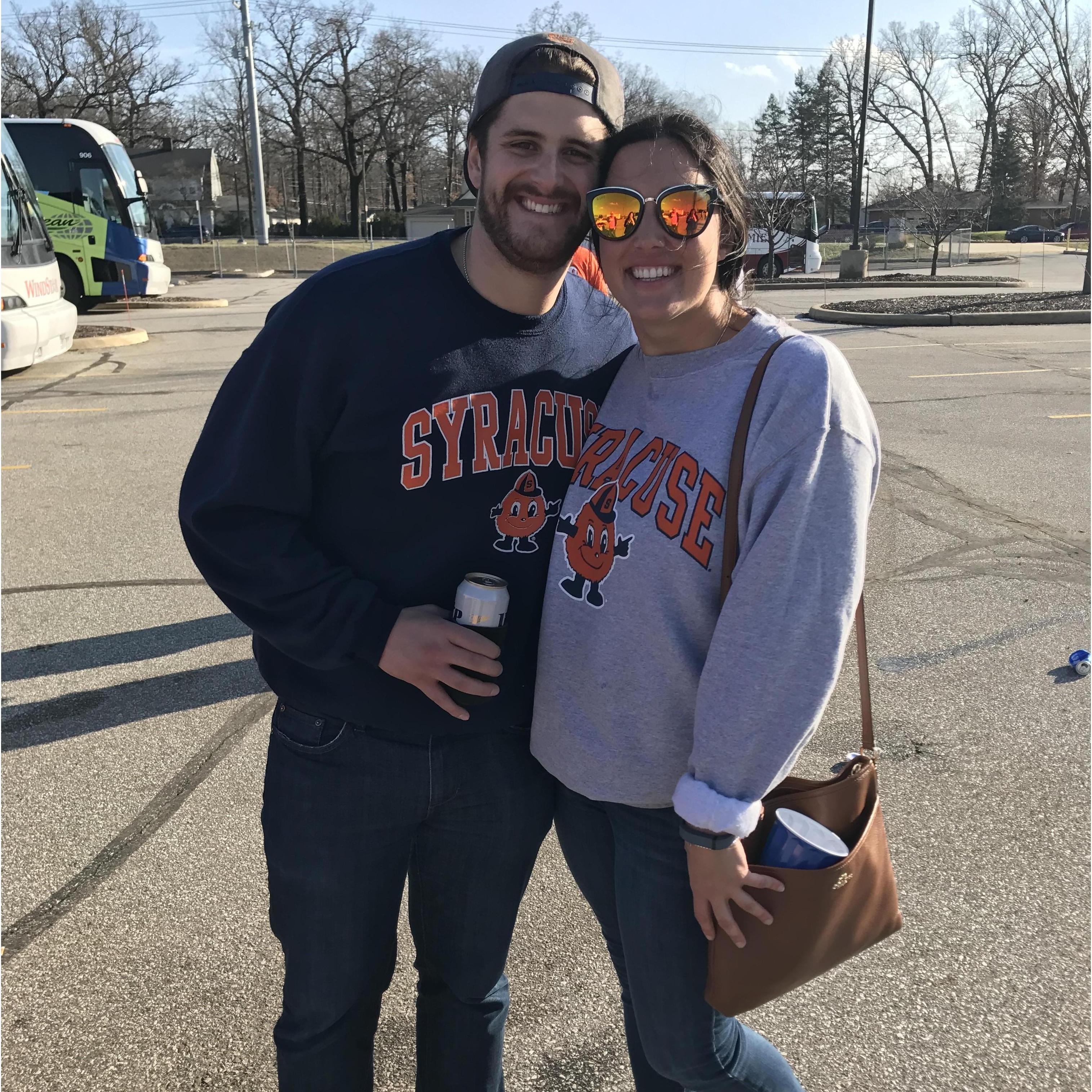 Tailgates and 'Cuse pride.