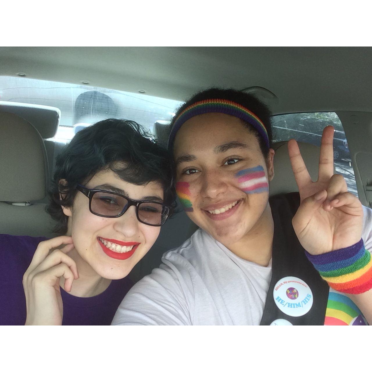 Our first Pride together in Tampa, 2018