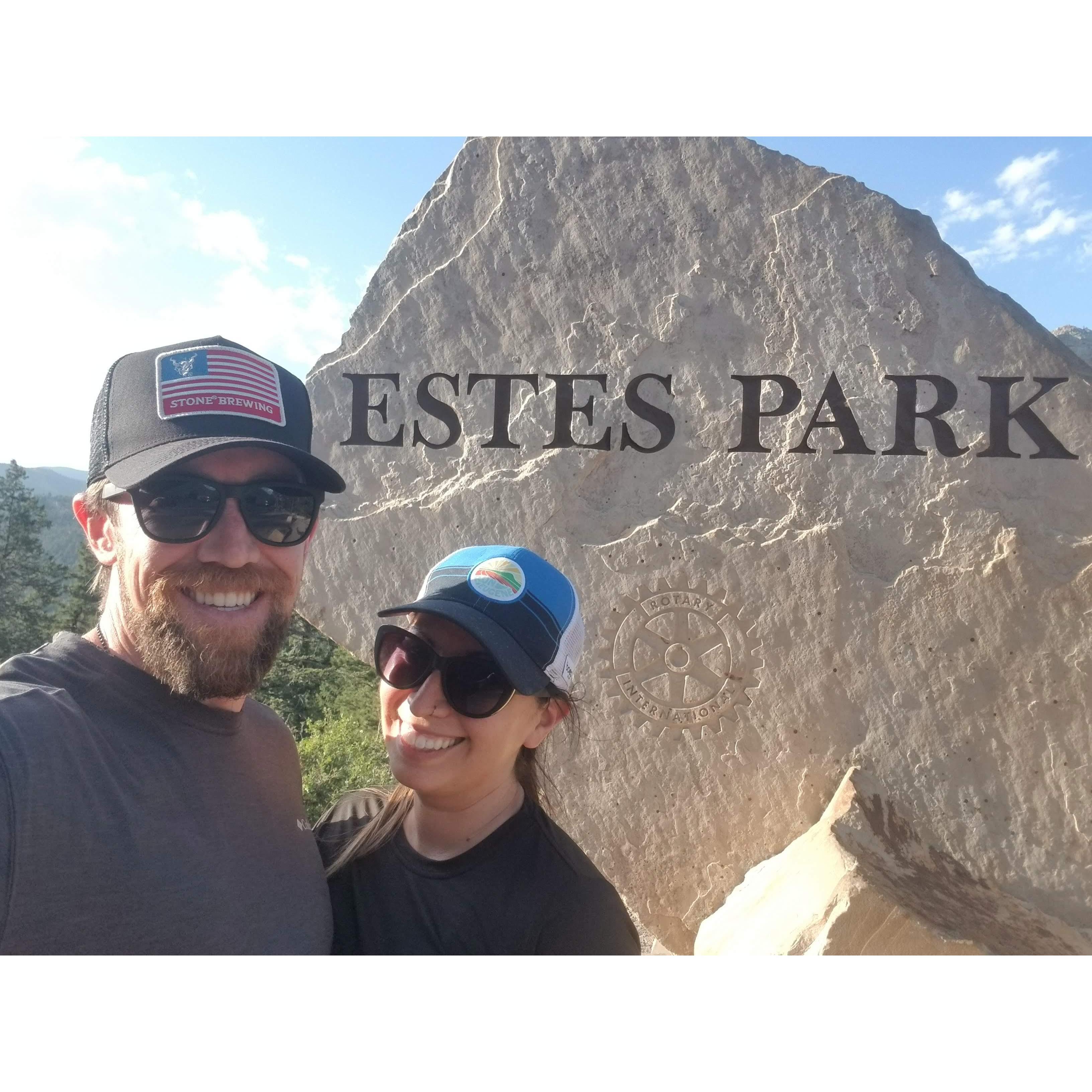 On our trip to Colorado, we stayed at a campsite outside of Estes Park, and enjoyed the local tourism as a welcome break from camp food.