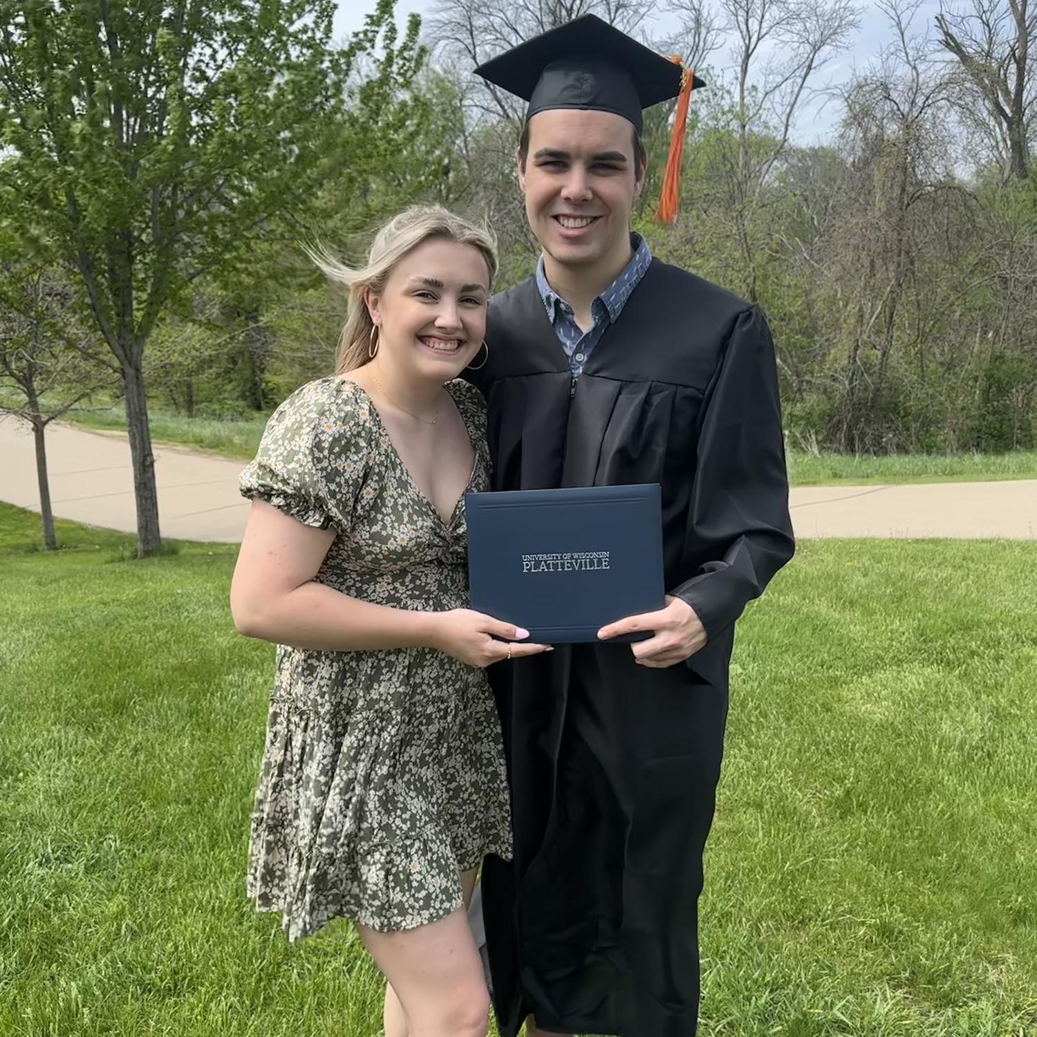 Tyler's college graduation (2023)
