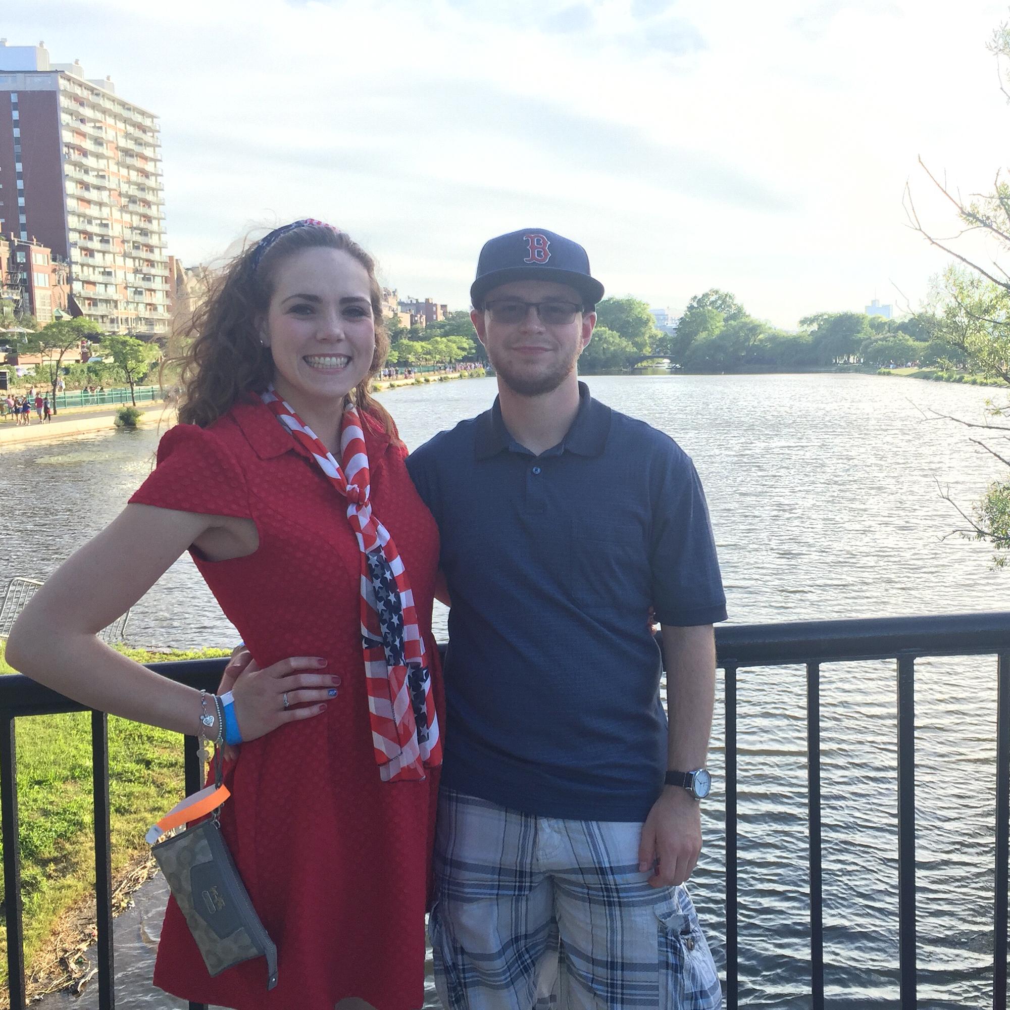 In the summer of 2016, we lived in Canton, MA and celebrated the Fourth of July on the Charles River with the rest of Boston.