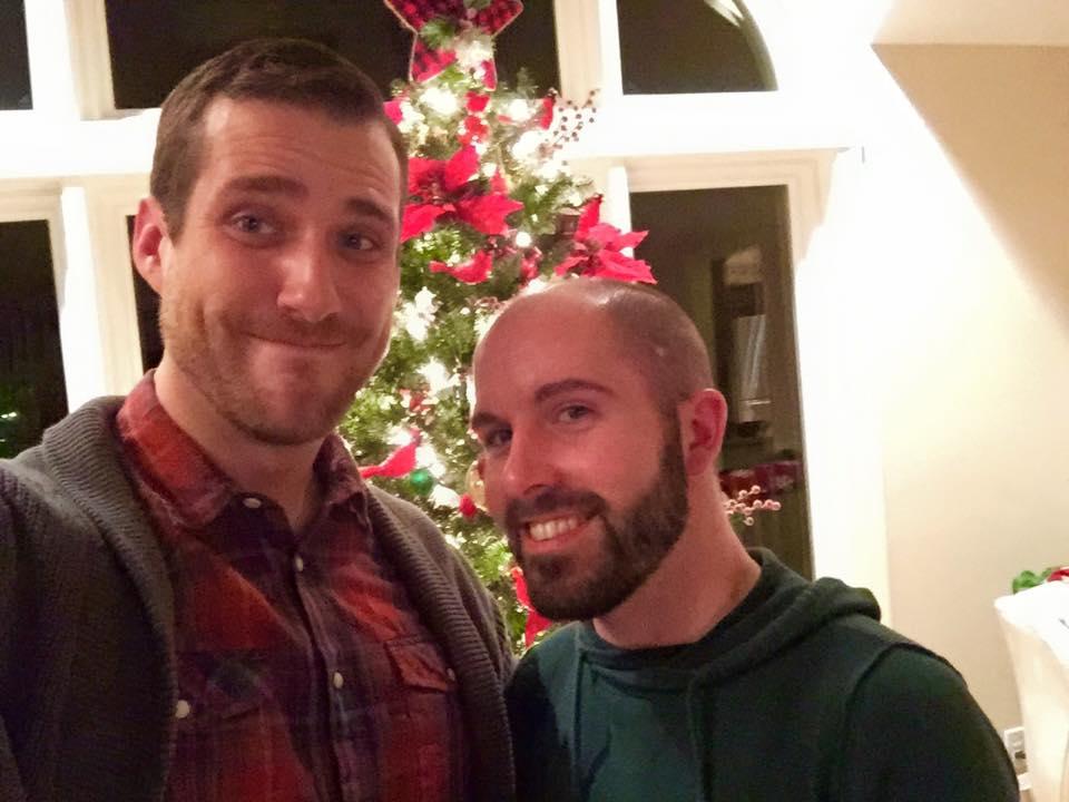 Spending our first Christmas together