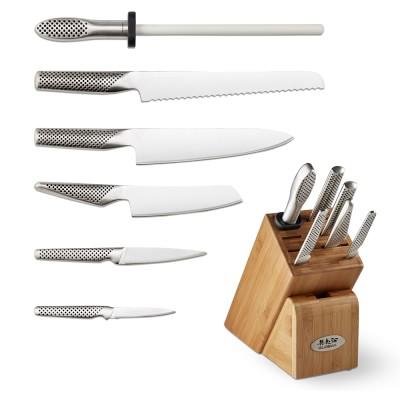 Global Classic 7-Piece Wood Block Set
