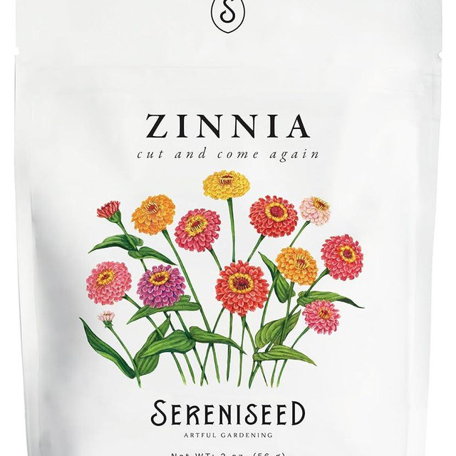 Sereniseed Cut and Come Again Zinnia Seeds (2 oz)