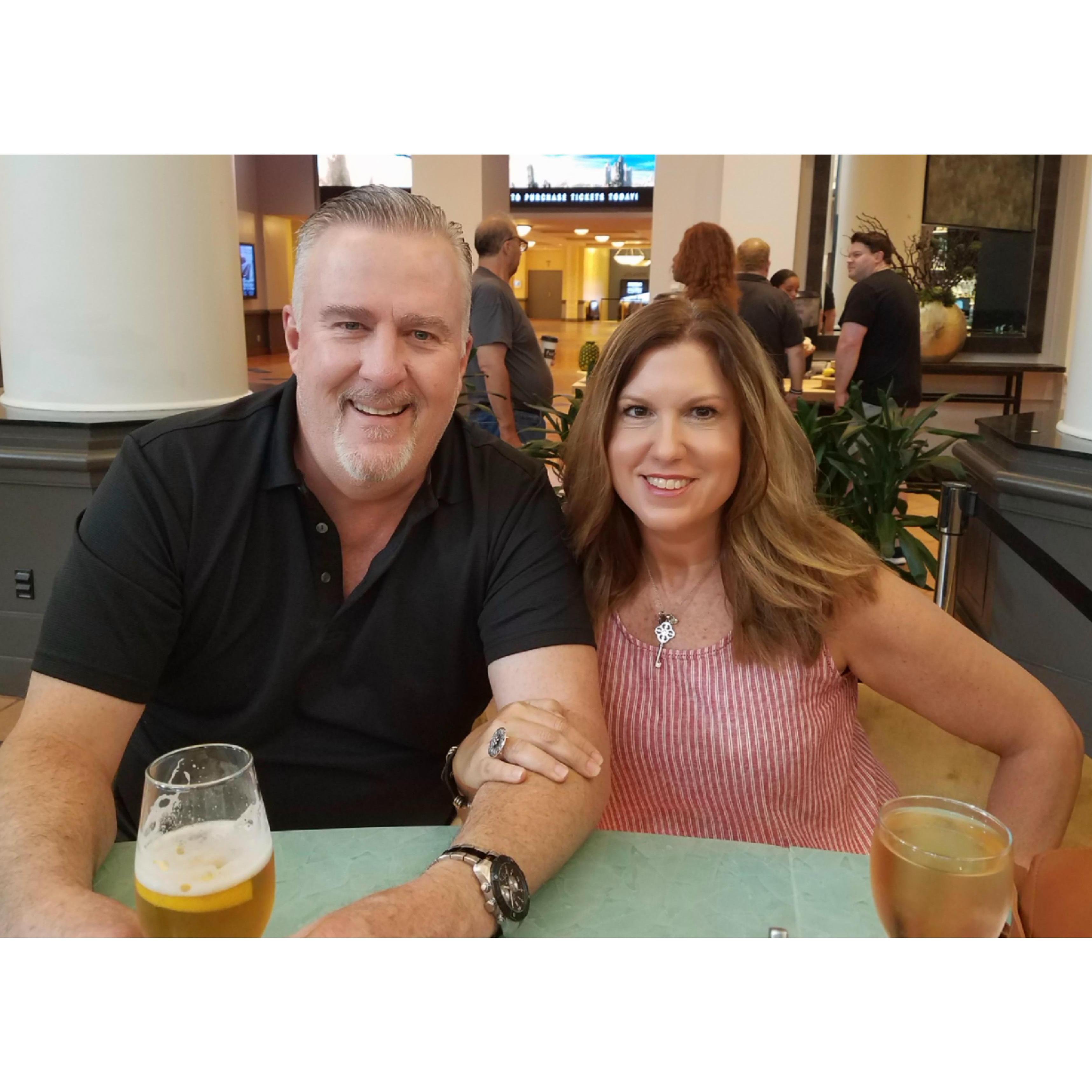 Enjoying a "date day".