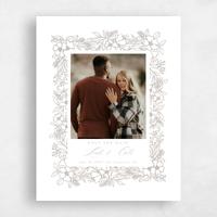 Grey Wedding Save the Date - Mira Photo