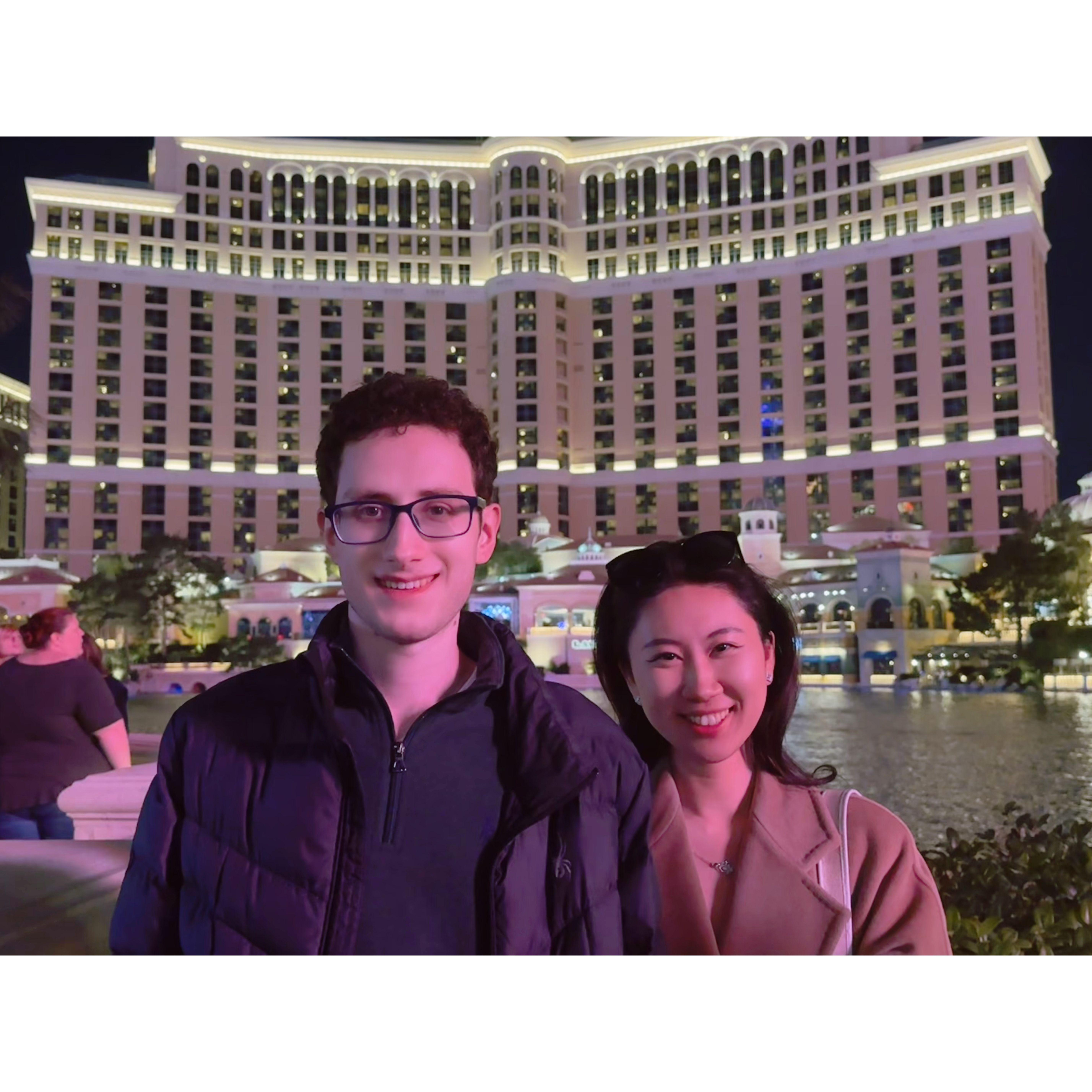 Their first trip with Olivia's parents - the moment Zach seamlessly became part of the family.