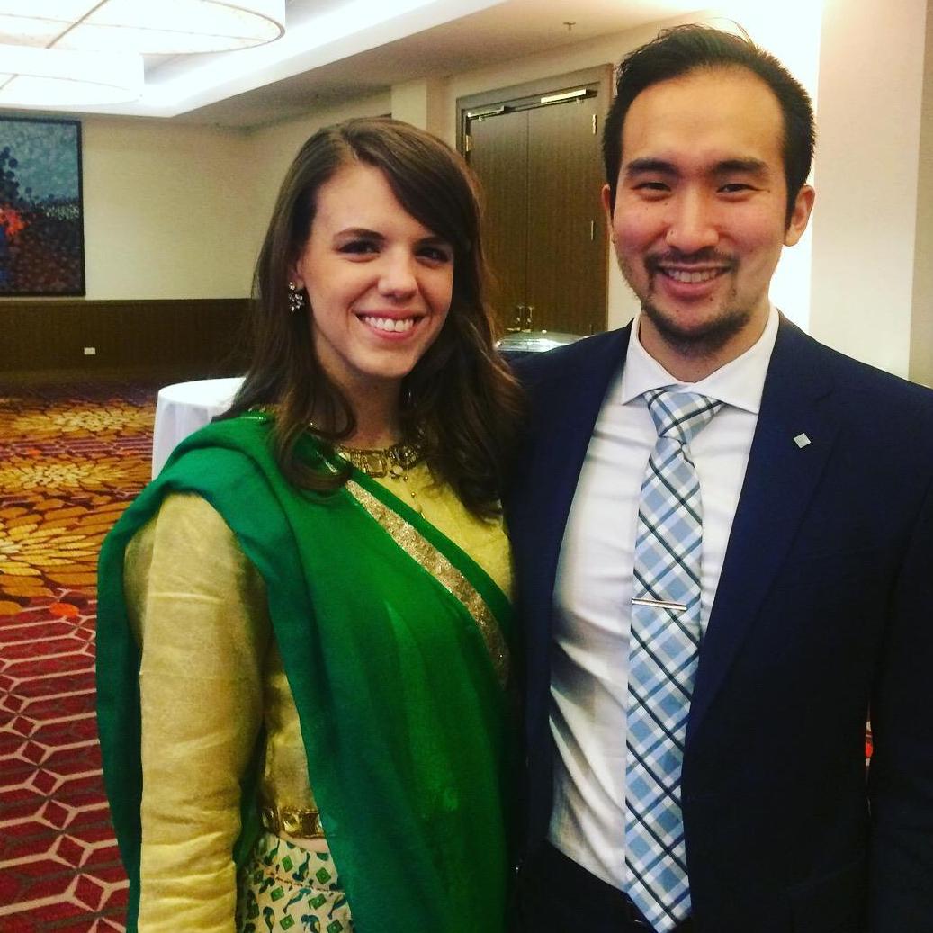 We clean up OK. Or, what Mark looks like without a baseball cap.