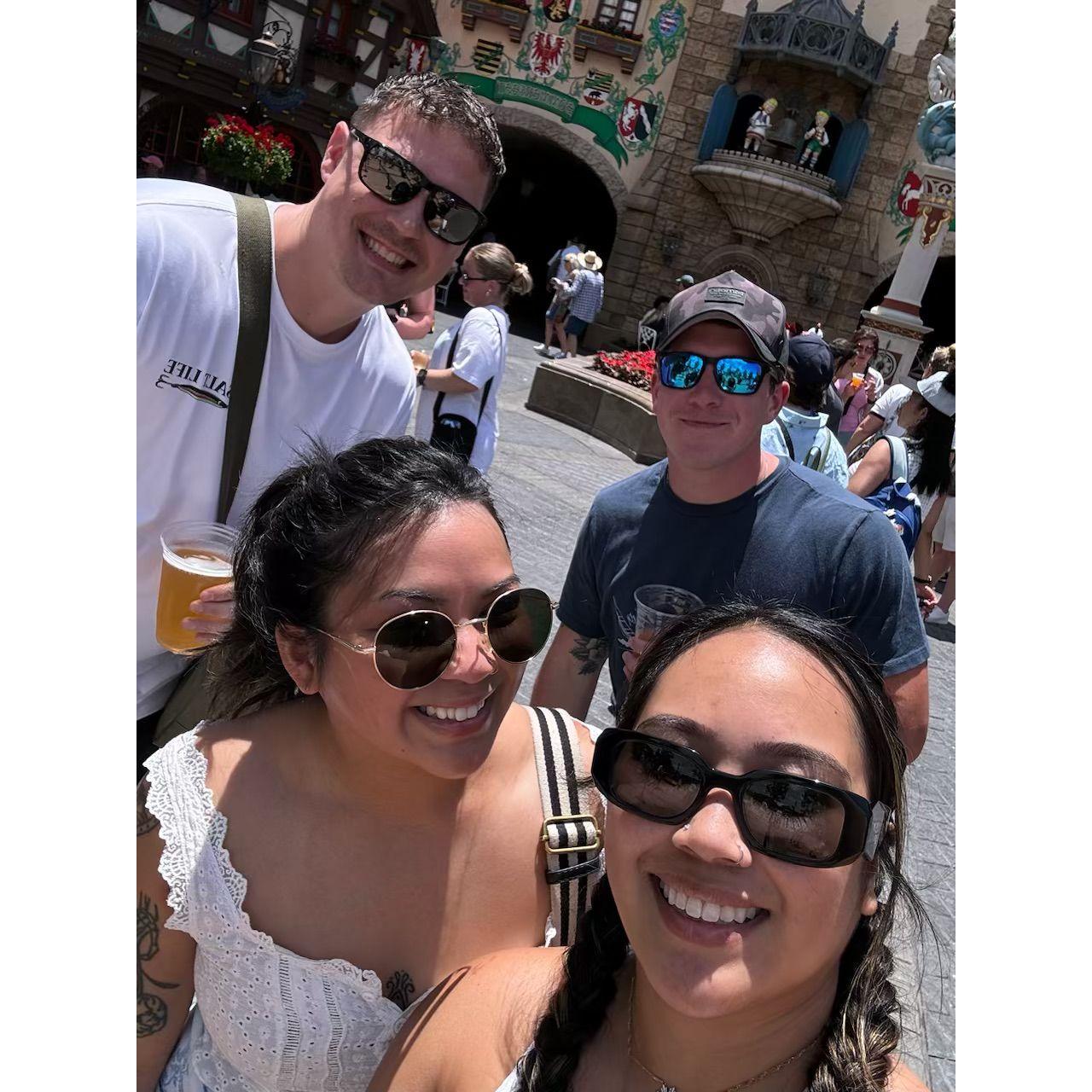Epcot with CC & Ben