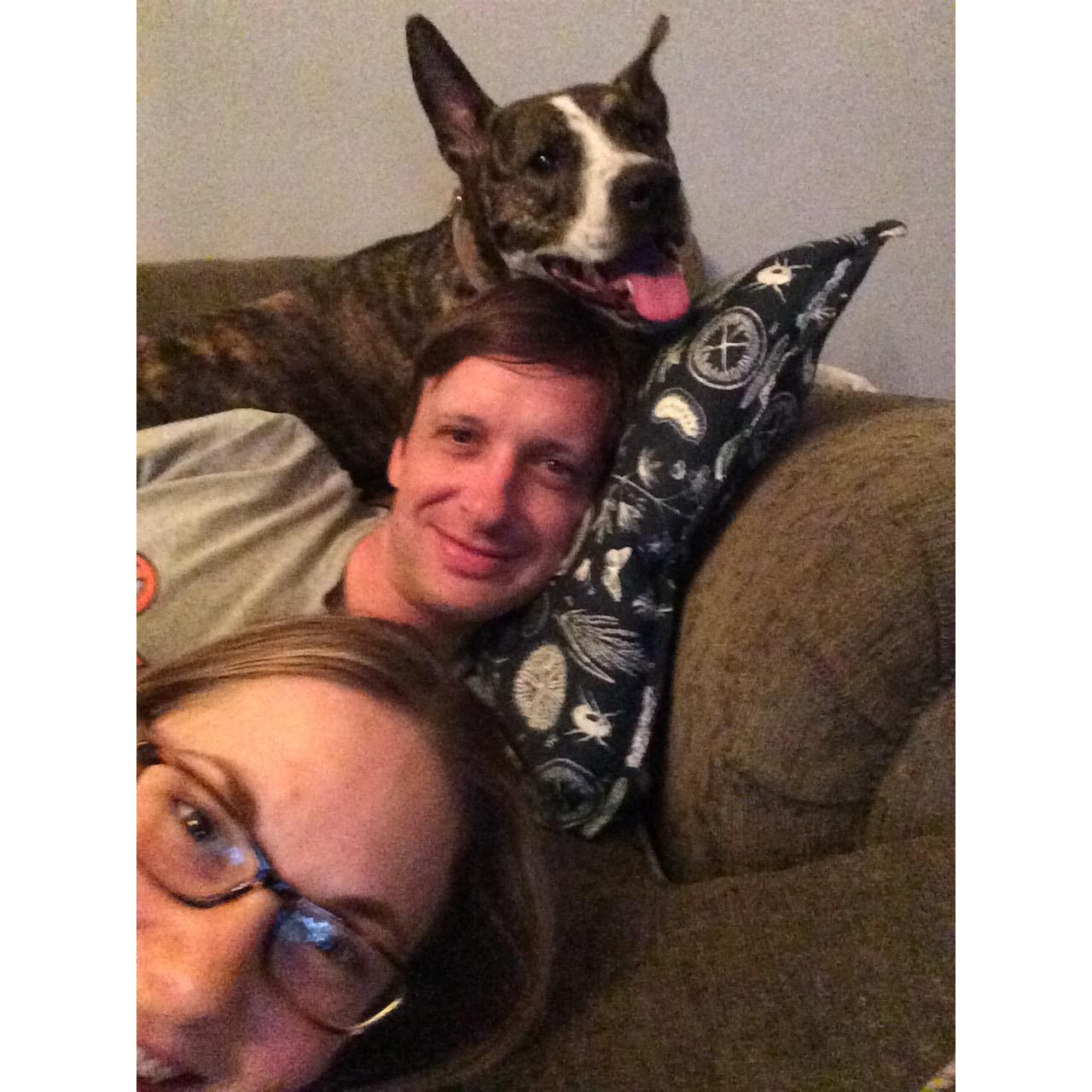 Ben and Boba staying over Sam's house.