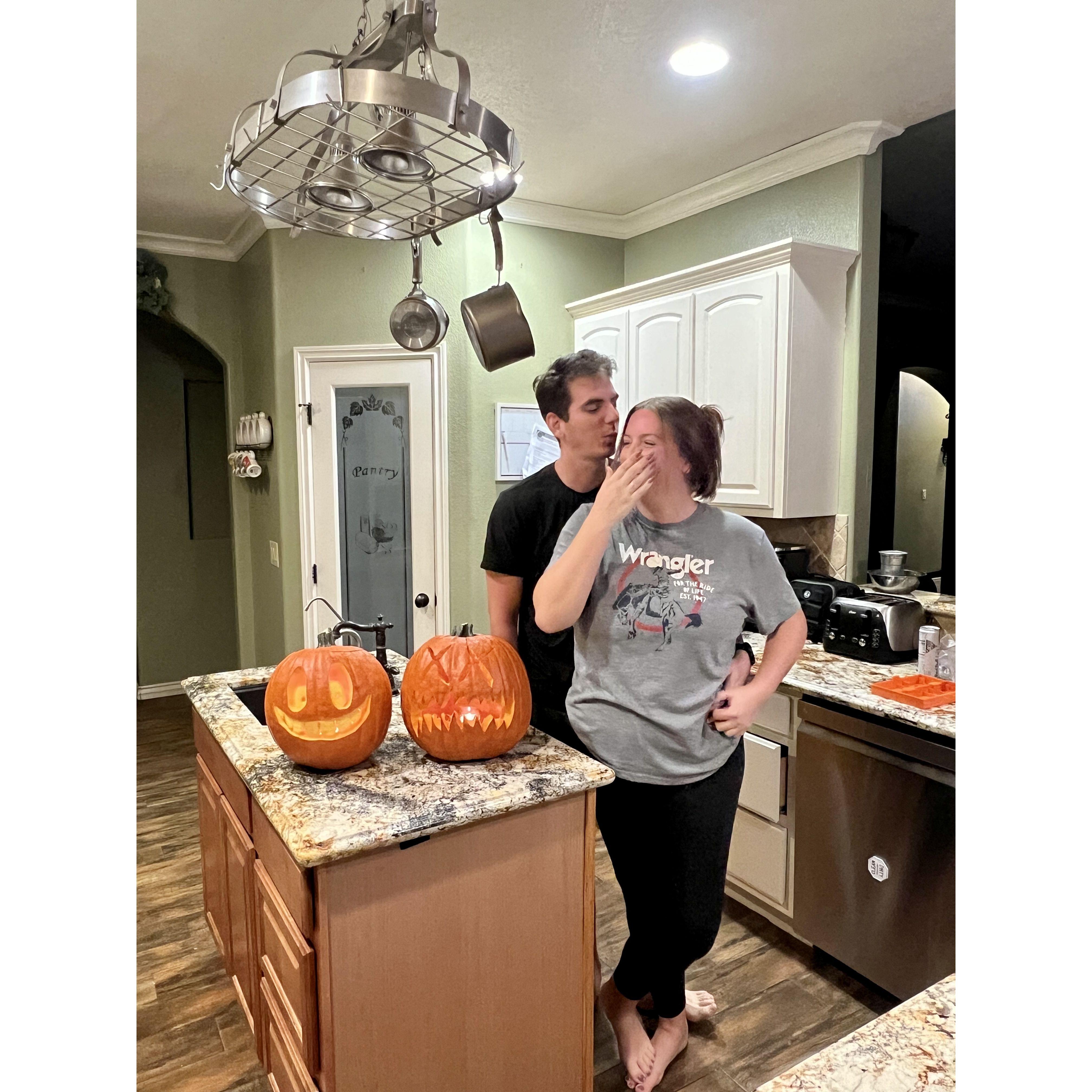 We said "I love you" for the first time!