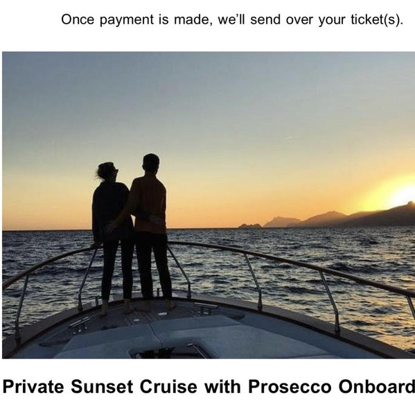 Positano Sunset Cruise
