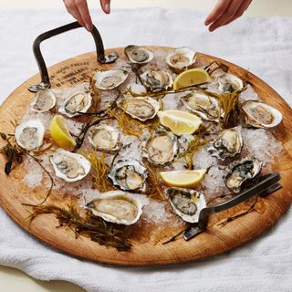 Provence Round Platter with Lazy Susan