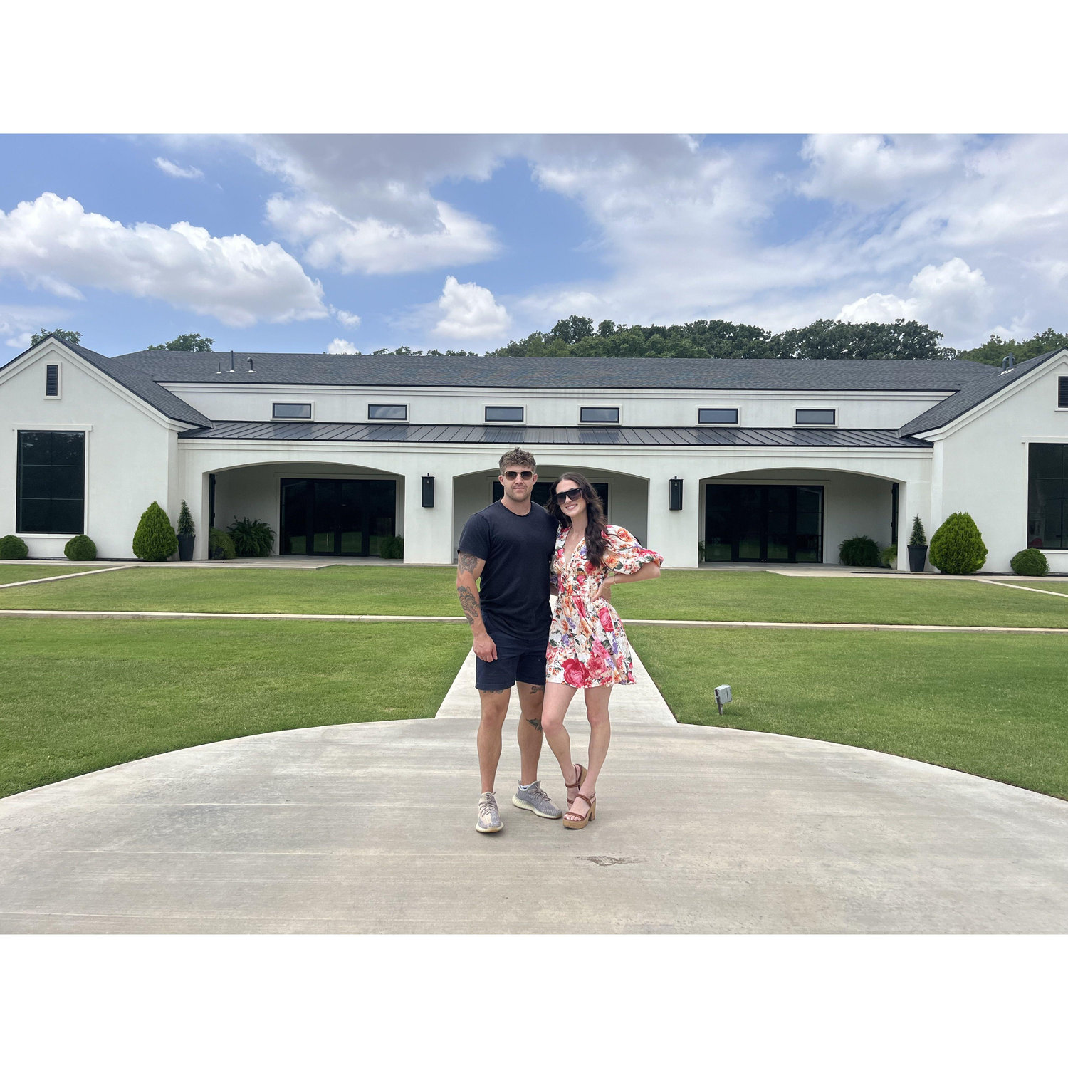 Our first walk through at the venue