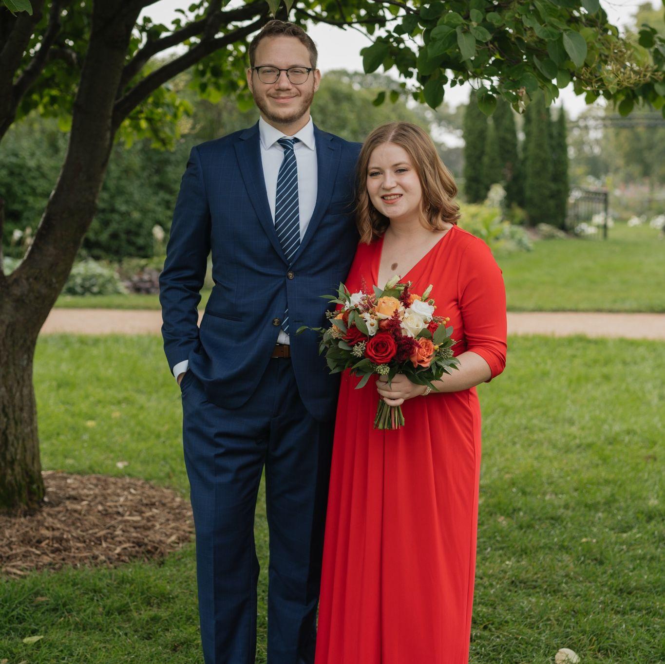 Greta's sister's wedding in MN!