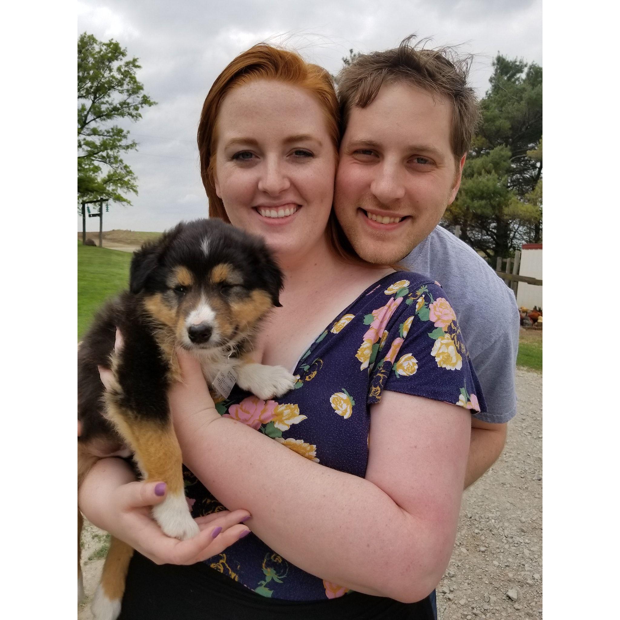 Taking our boy home!