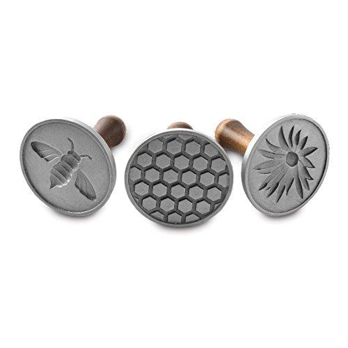 Nordic Ware 01233 Holiday Cast Cookie Stamps