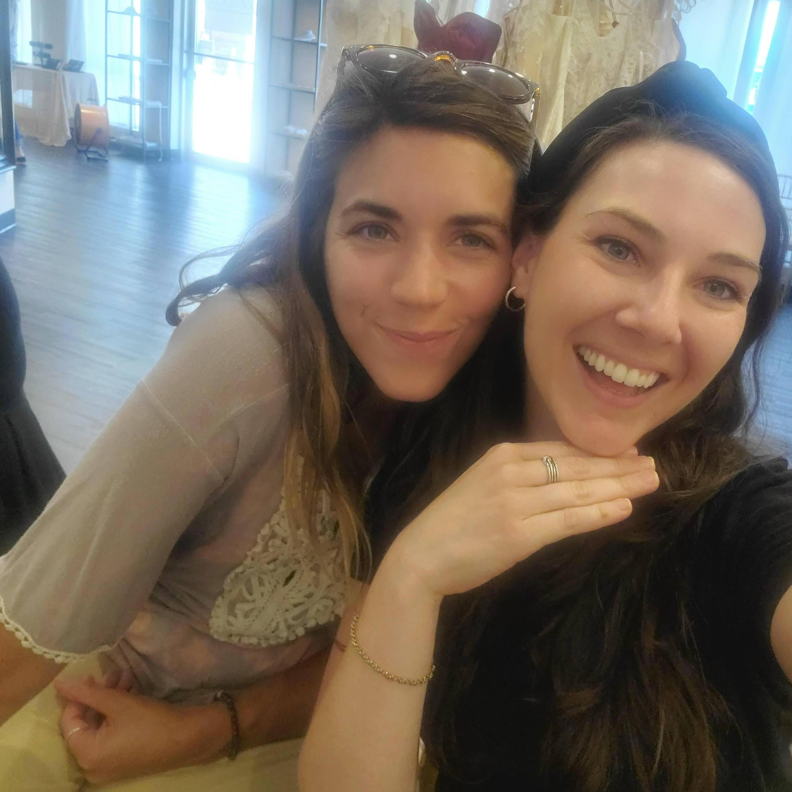 Wedding dress shopping :)