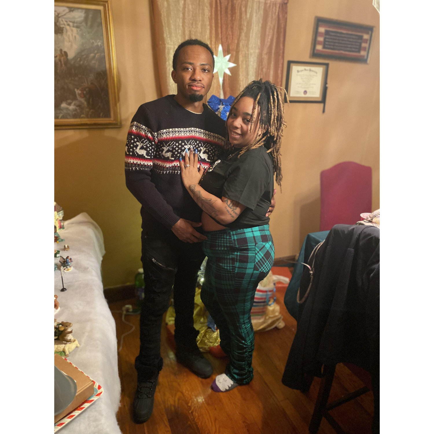 Christmas proposal
