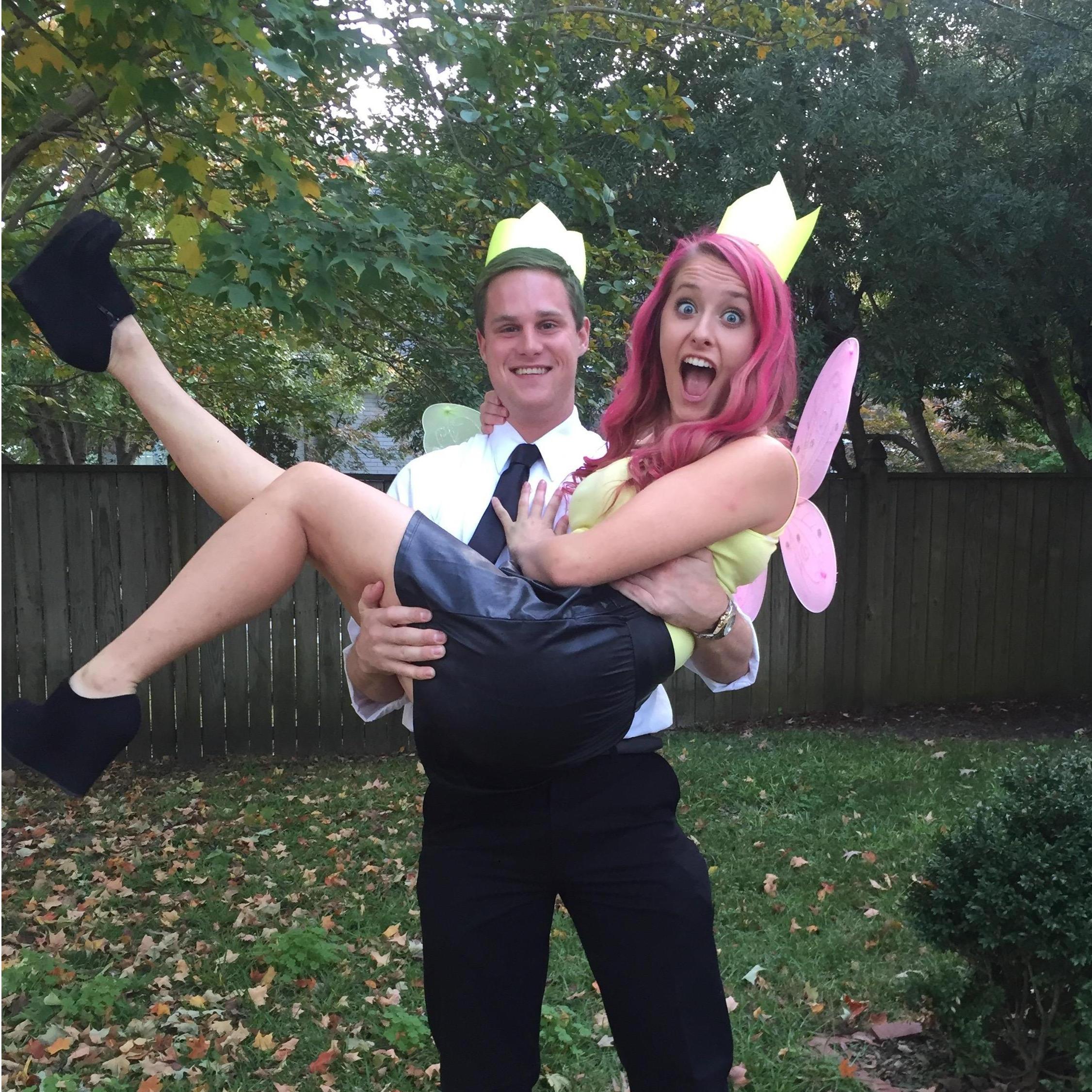October 24th, 2015- Our best Halloween costume to date- the "Fairly Odd Parents"