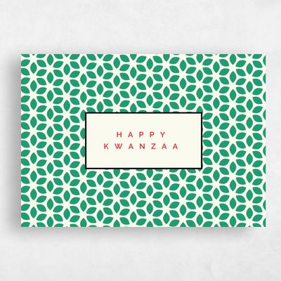 Green Holiday Card - Nyack
