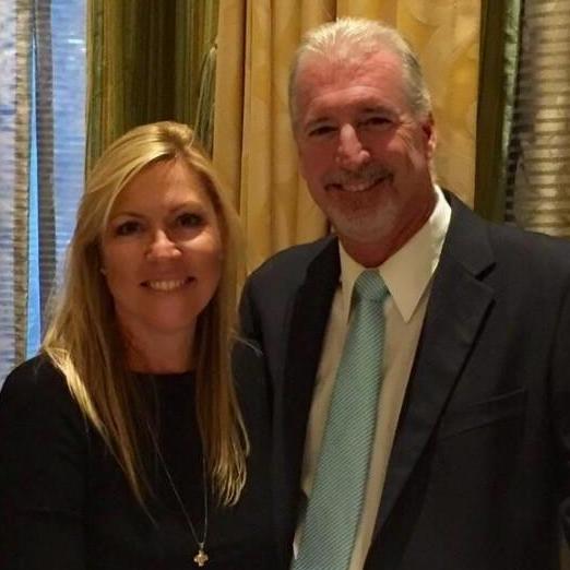 Sept 2016  - This is us, trying on the we. First time Michael attended a Pankey Annual meeting with Ricki (Ritz Carlton Key Biscayne).