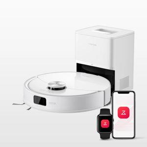 Roborock Q10 S5+ Robot Vacuum and Mop with Auto-Empty Dock (White)