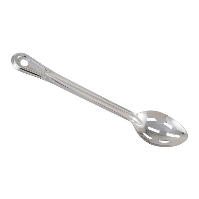Winco Slotted Stainless Steel Basting Spoon, 15-Inch