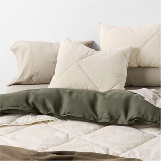 Aire Crinkle Cotton Matelasse Sham