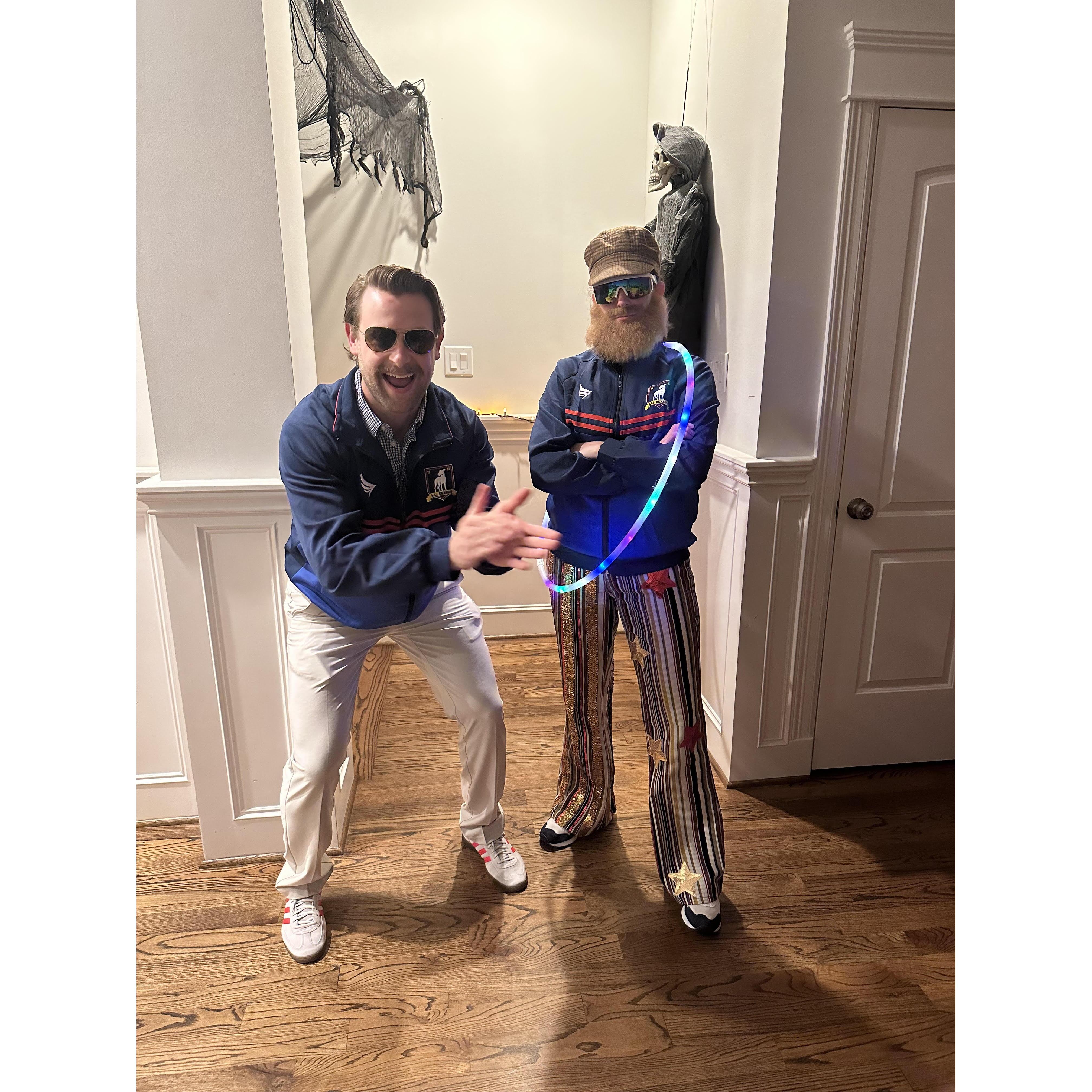 We took First Place last year at our friend's Halloween party as Ted Lasso and Coach Beard