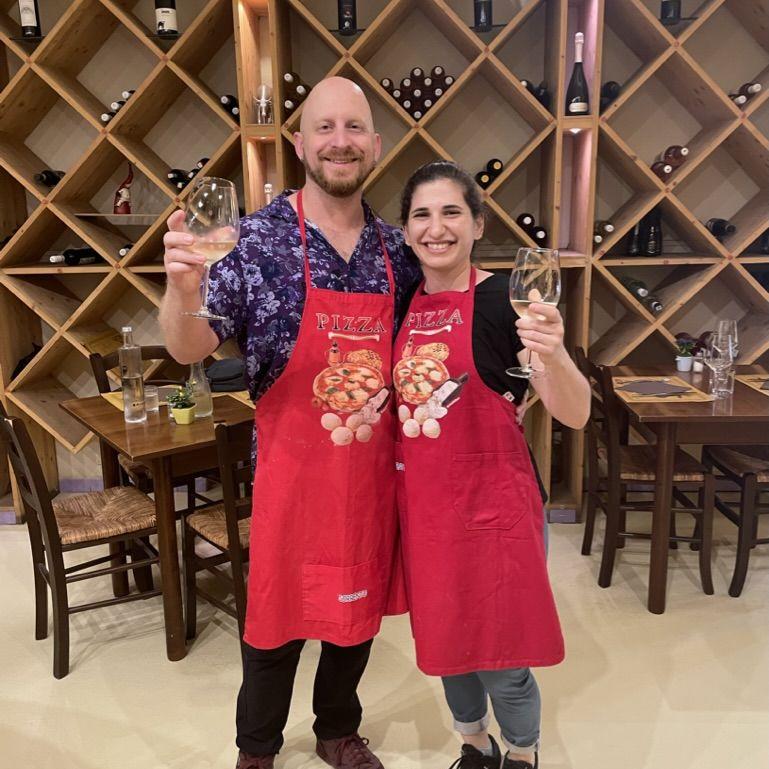 Pizza making class in Naples, Italy