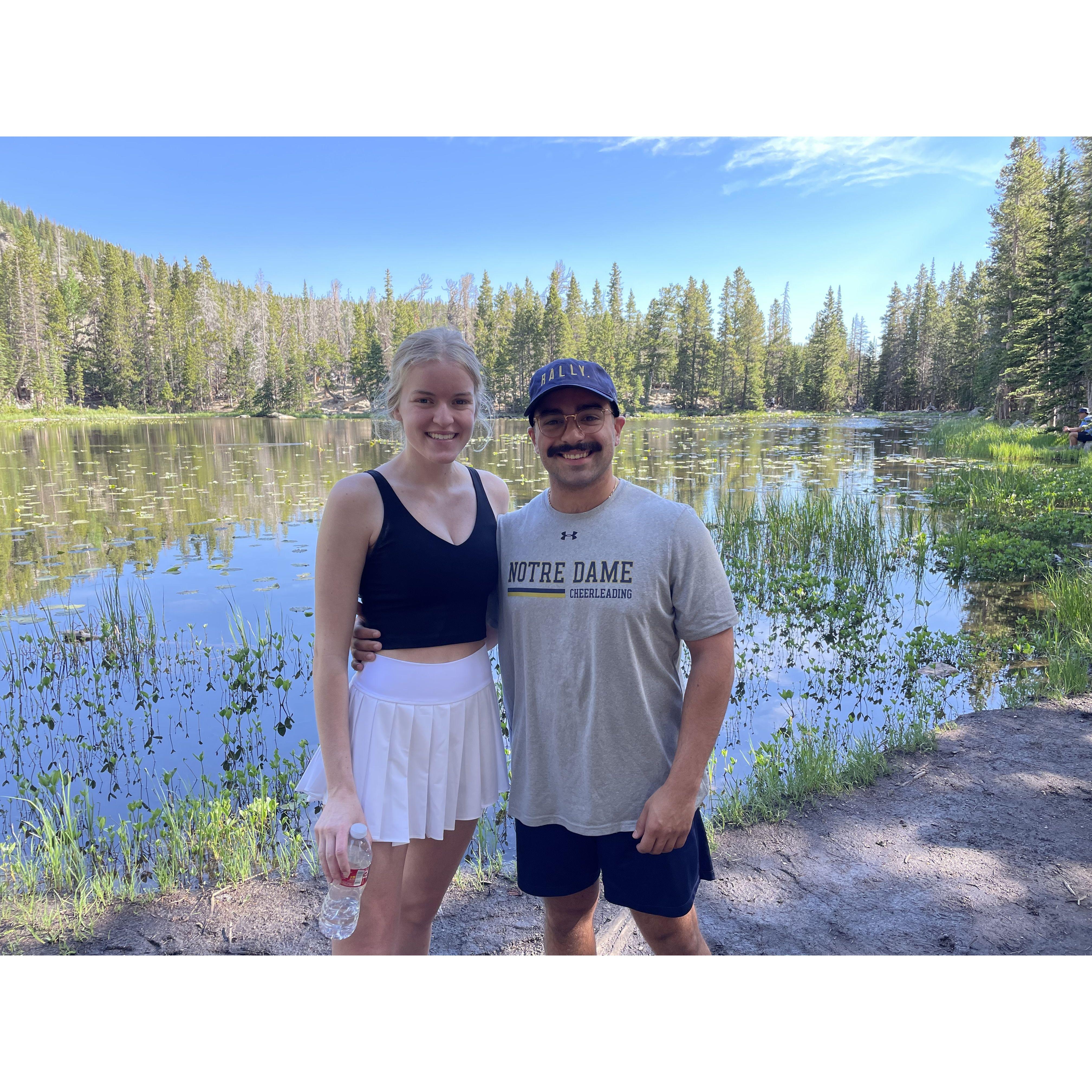 A trip to Estes Park, CO with Kylie's family (Jul. 2022)