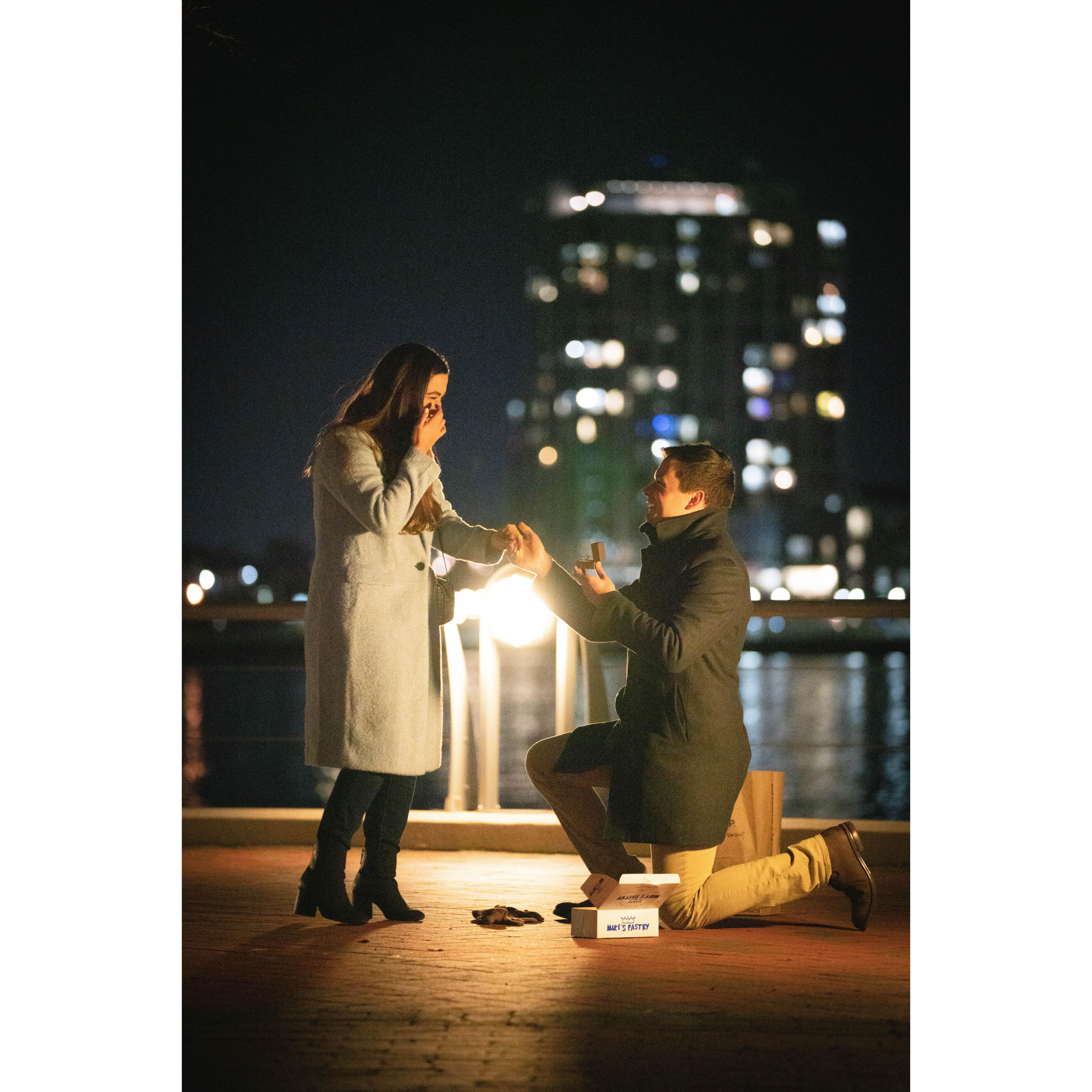 December 2023 — Proposal night 💍✨