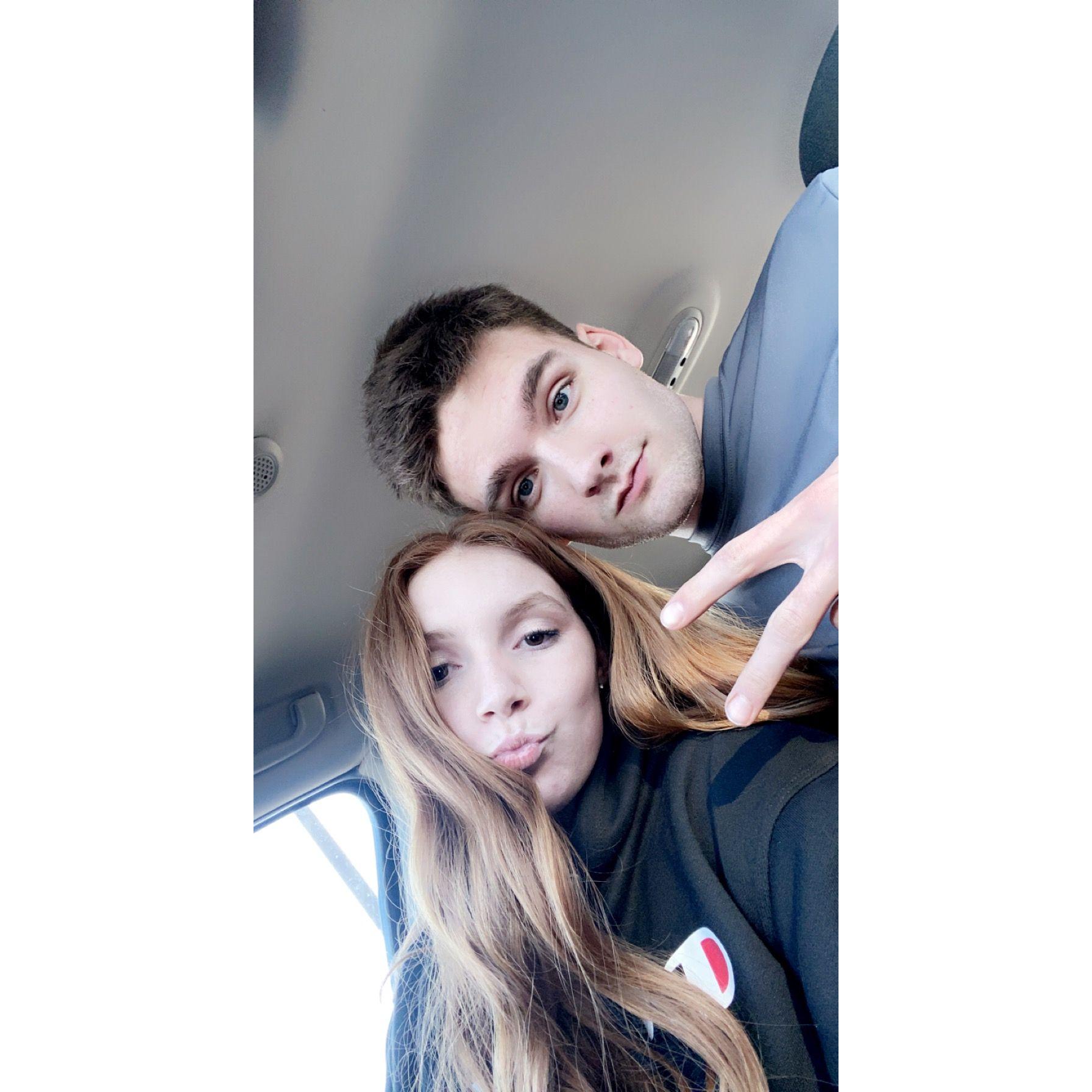Took this picture the day we started dating. March 7th, 2021.