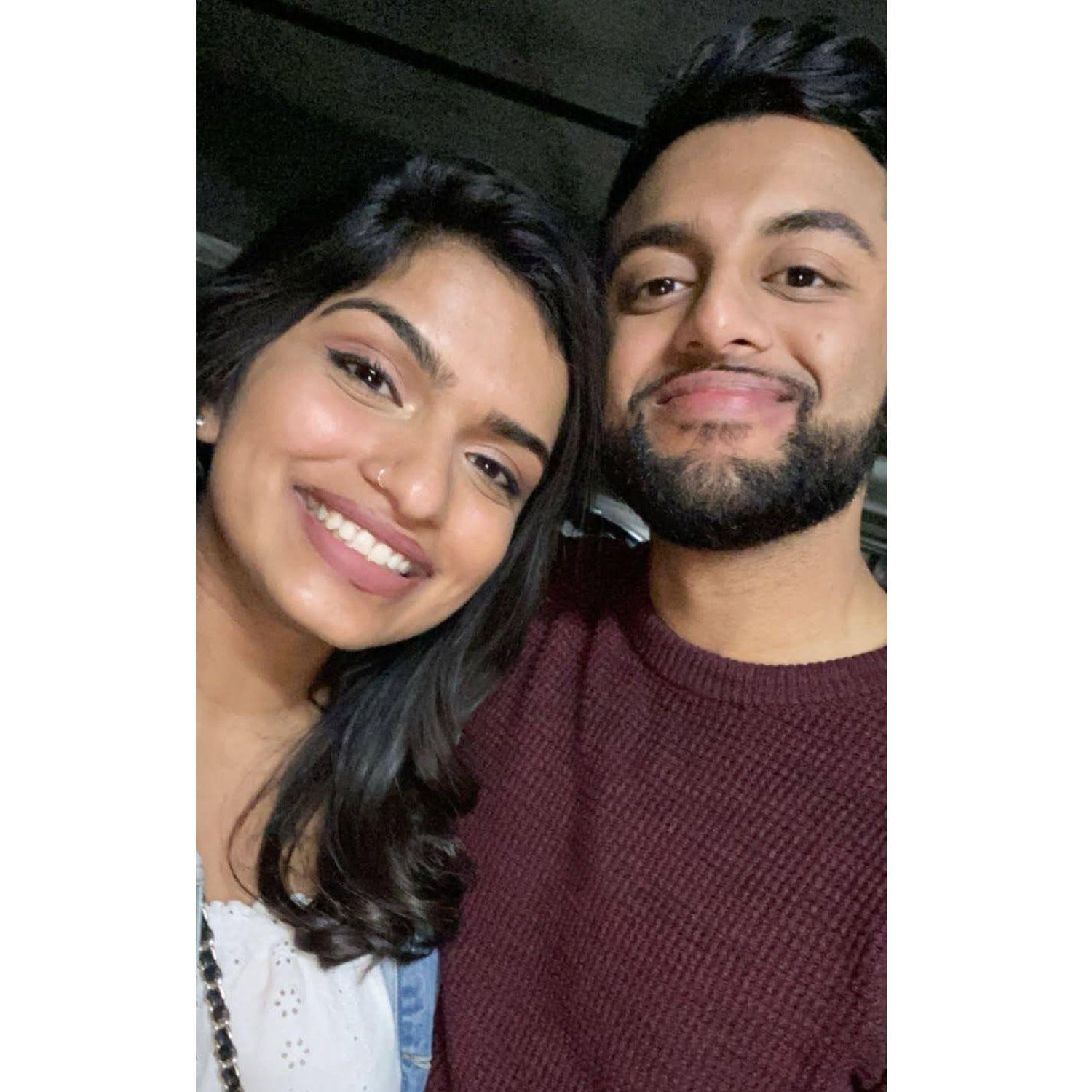 Our first photo together during our first date! Jan. 2020 in San Diego, CA