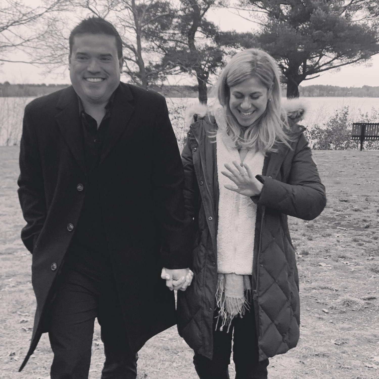 Our engagement! At Lake Massapoag in Sarah's hometown: Sharon, MA
12/7/2023