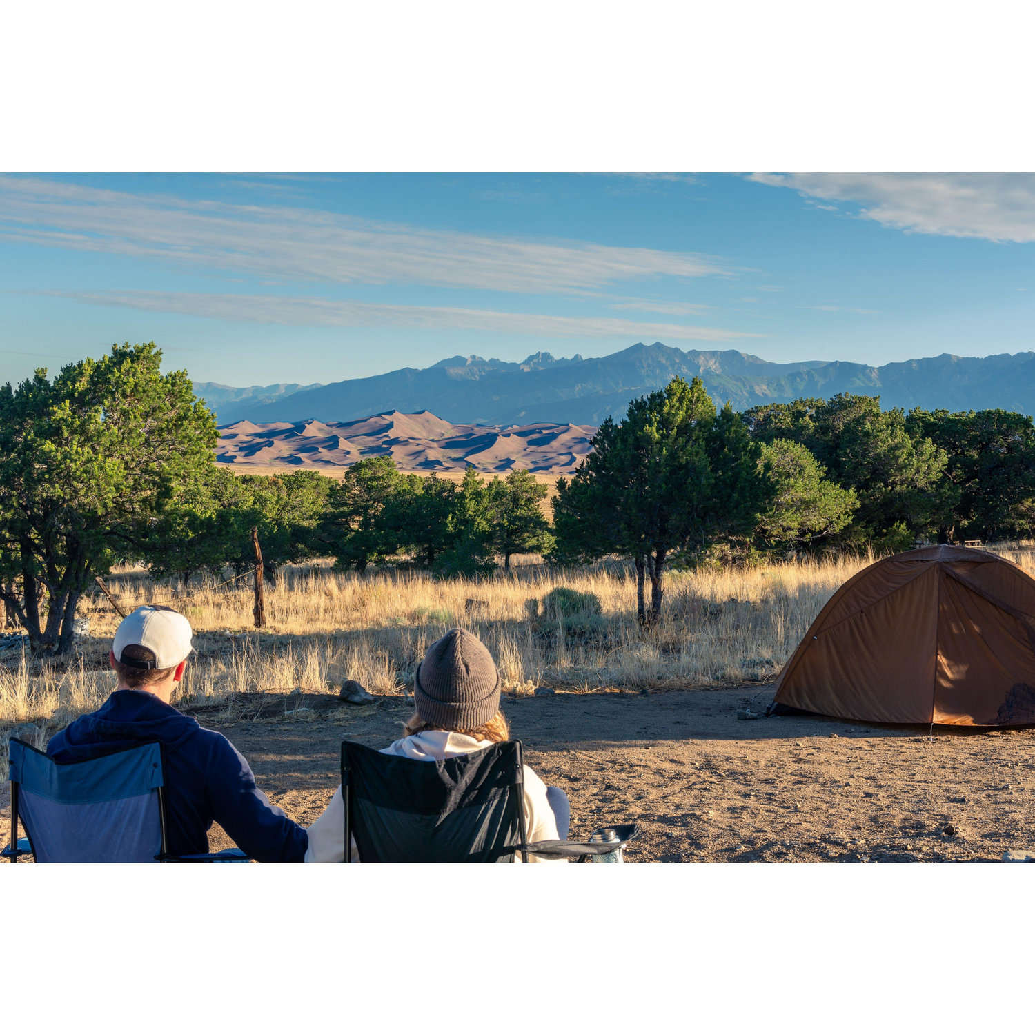 Sweet, sandy views in Sand Dunes National Park, Colorado. August 2023