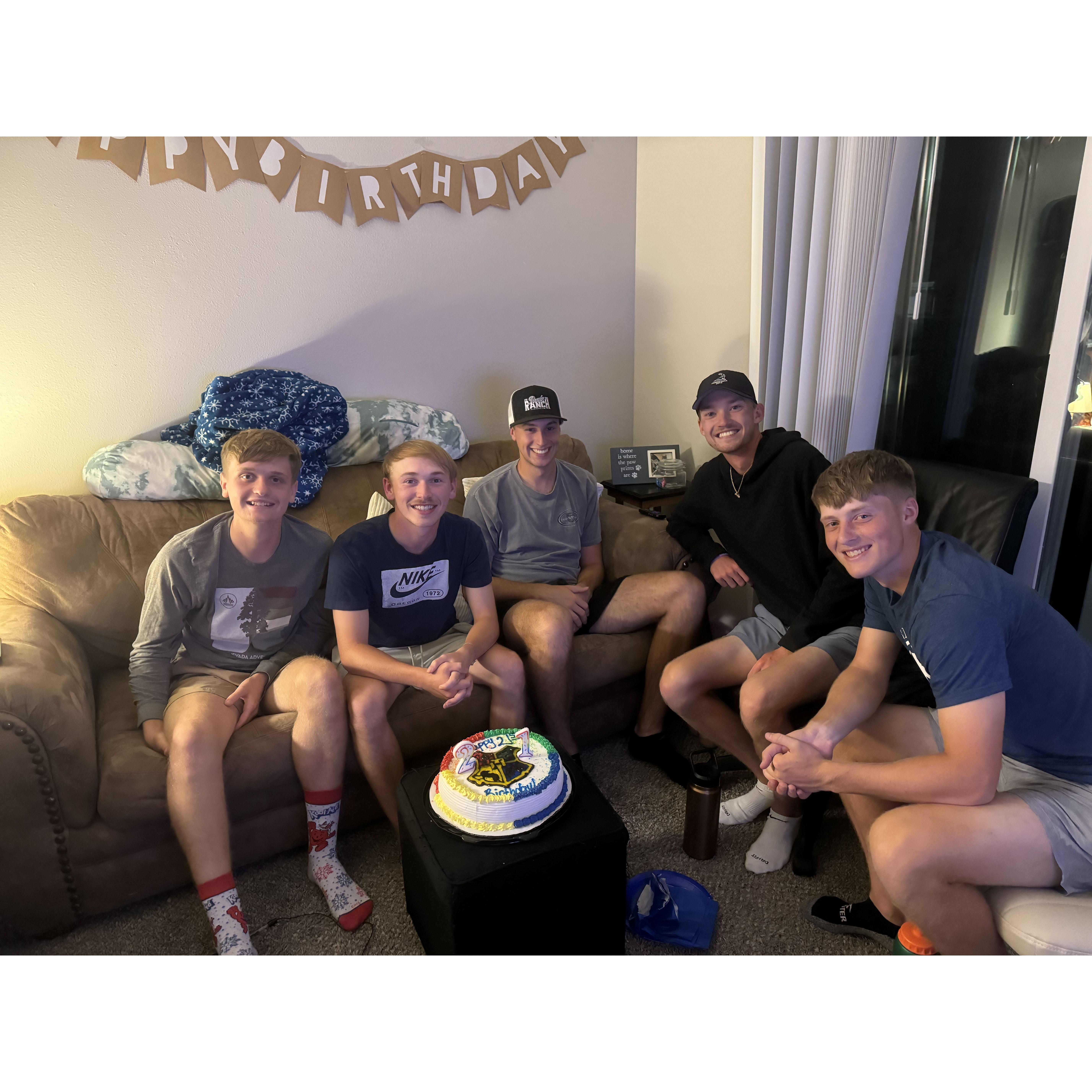 Gavin turned 21!
